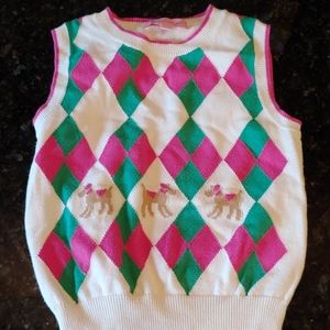 Lilly Pulitzer Size 4 Sweater Vest